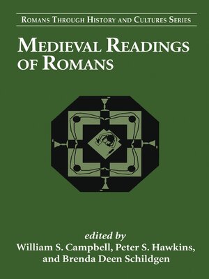 cover image of Medieval Readings of Romans